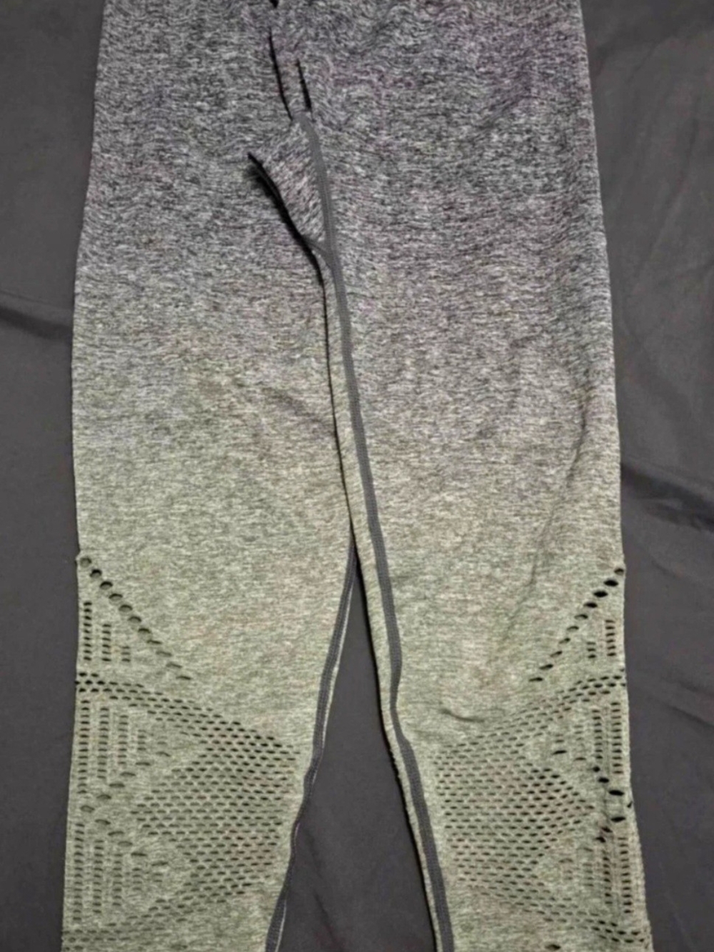 PINK Victoria's Secret Cool & Comfy Ombre Seamless Eyelet Mesh Leggings S